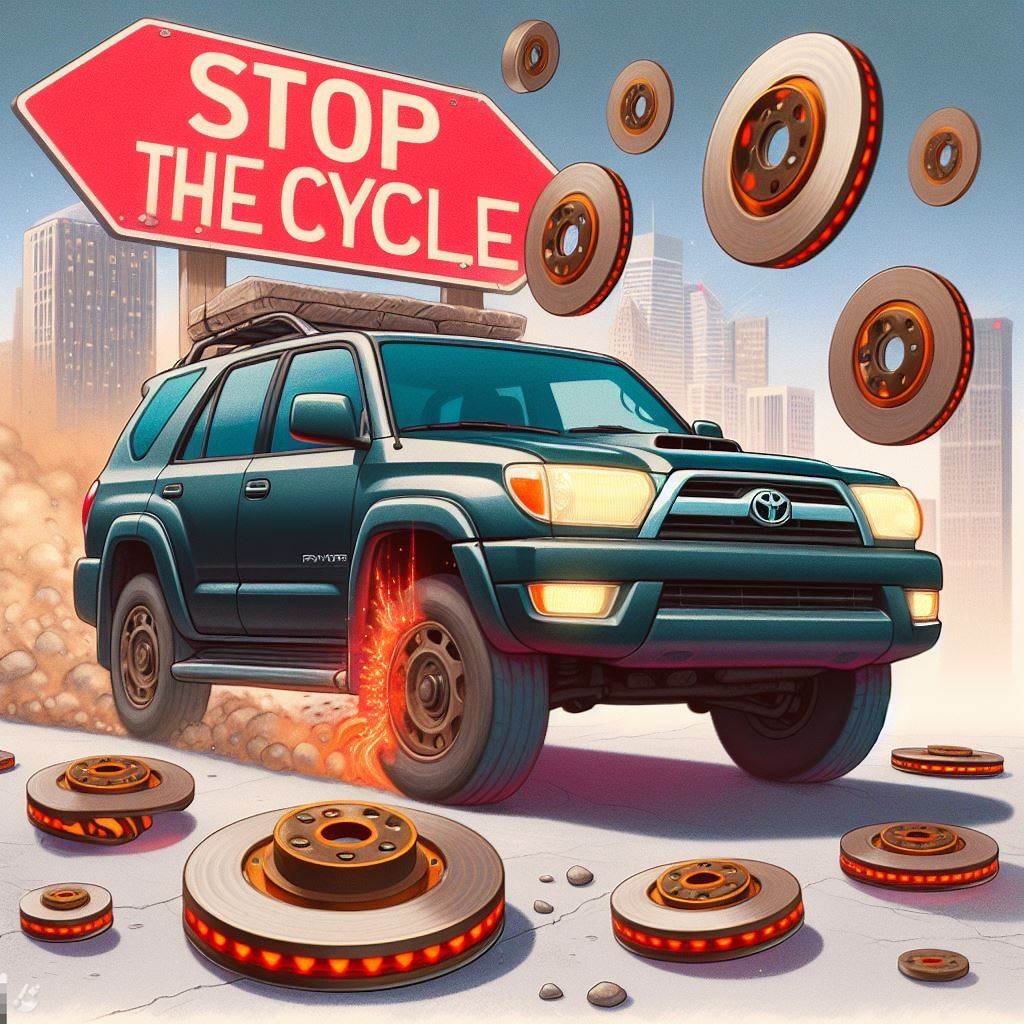 Stop the Cycle: How to Prevent Warping Toyota 4Runner Rotors